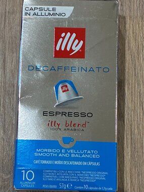 Illy Decaf Espresso Compatible Capsules, Classico Medium Roast, 100% Arabica